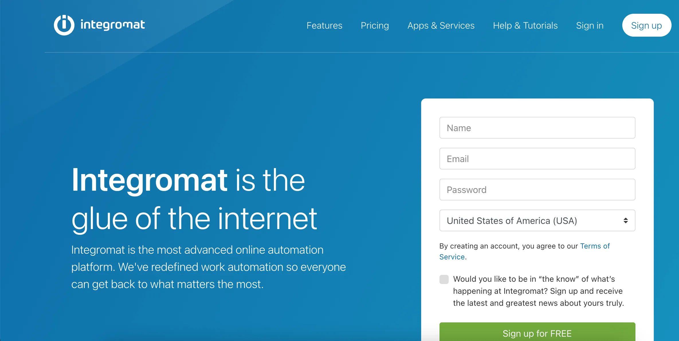 integromat essential affiliate marketing tool